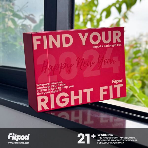 1 【小煙主機】FITPOD 2024 龍年限量版套組 斯萊克三代&四代 主機兩台送六顆空倉