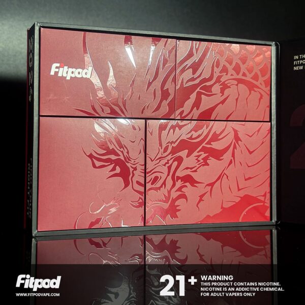2 【小煙主機】FITPOD 2024 龍年限量版套組 斯萊克三代&四代 主機兩台送六顆空倉
