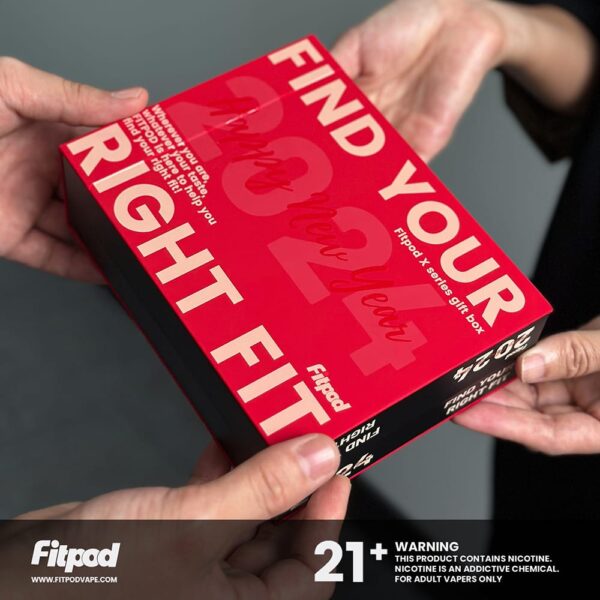 6 【小煙主機】FITPOD 2024 龍年限量版套組 斯萊克三代&四代 主機兩台送六顆空倉
