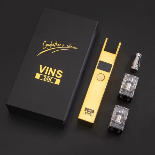 【小煙主機】VINS 24K 小金條 / 18K 小銀磚 注油式主機
