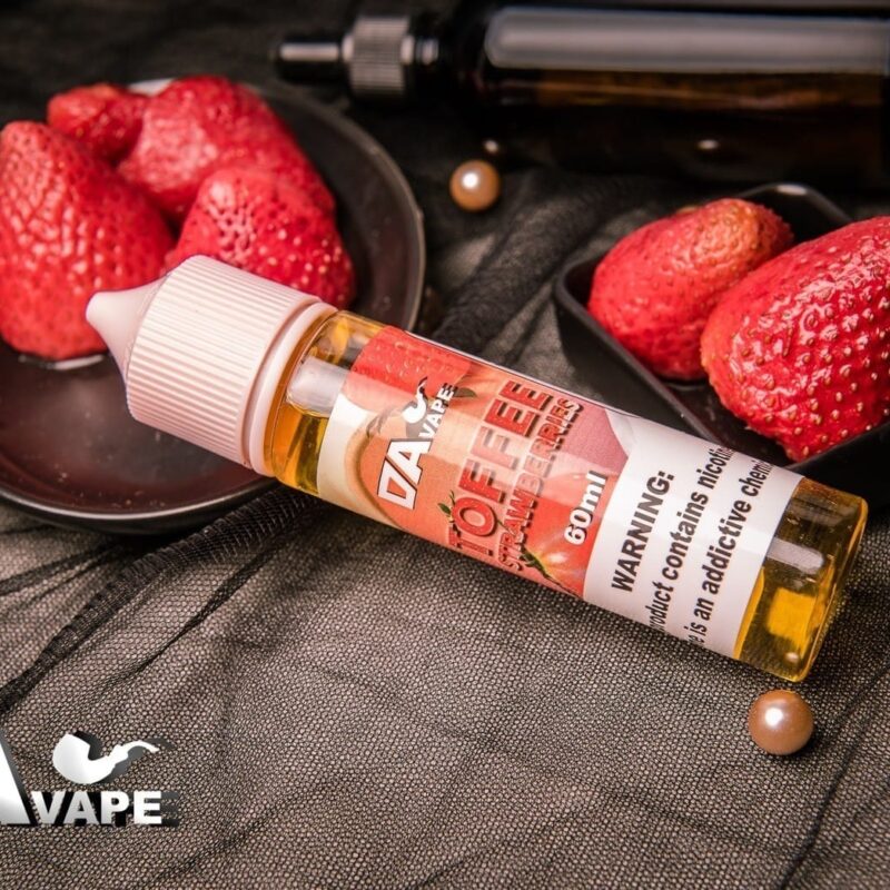 【大煙油】DAVAPE TOFFEE STRAWBERRIES 草莓太妃糖 0/3/6MG