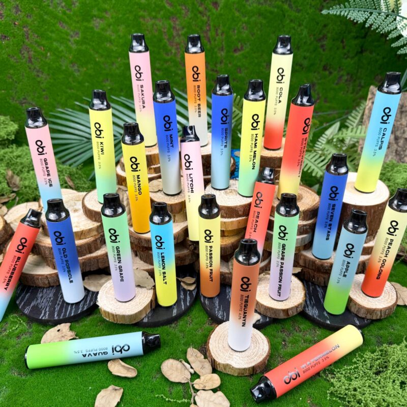 【一次性】OBI 8000口 一次性 主機 3.5% 可充電 買十送一