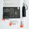 【拋棄式】R-HNCRS犀牛 空倉（一盒3入）附10ml小空瓶 通用悅克RELX4代/5代/6代 主機