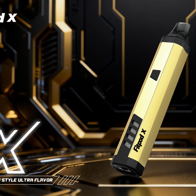 【小煙主機】FITPOD X SLYEEK3 斯萊克三代 主機-土豪金