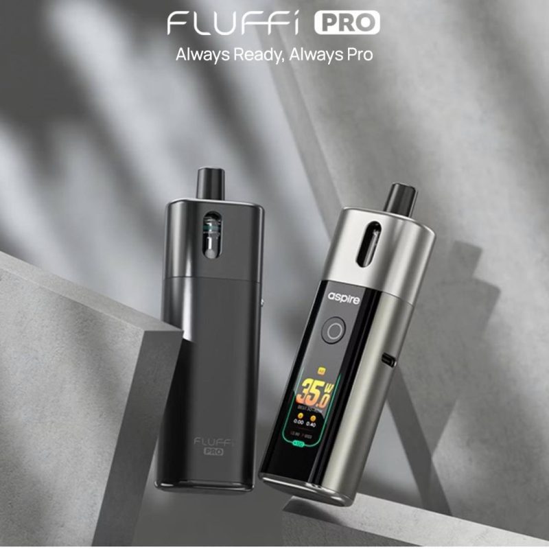 【小煙主機】Aspire Fluffi PRO 40W 酪梨妹妹 PRO主機 套組 1.47” 全彩大螢幕 可調瓦數 大電量 2800mAh 油倉3.5ML (新品到貨)