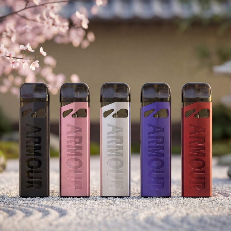 【小煙主機】SAMURAI ARMOUR MINI 將軍 迷你 主機 輕巧 大油倉3.5ML 大電量1200mAh 酷炫外型 附防塵蓋 (新品到貨)